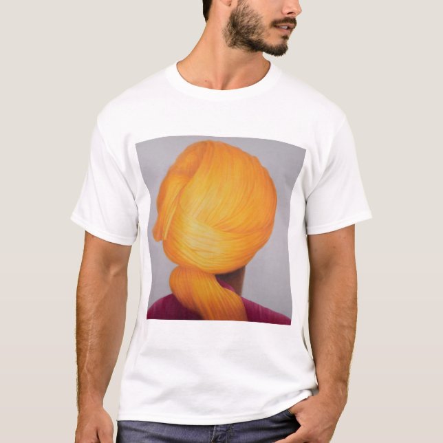 Stor saffranTurban T-shirt (Framsida)