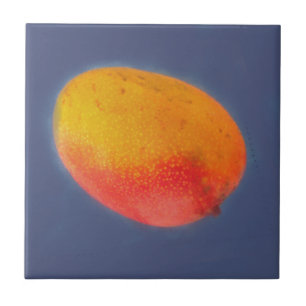 Stor saftig mango kakelplatta