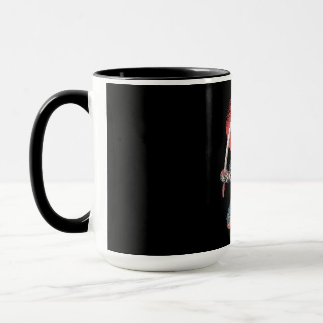 Stor Samurajkrigare Mugg (Vänster)