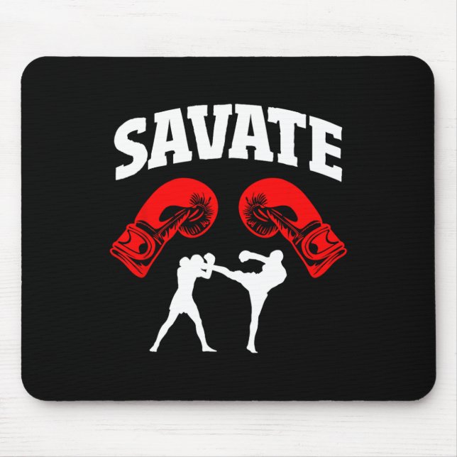 Stor Savate Boxning Design Spark Mma Kickboxning  Musmatta (Framsidan)