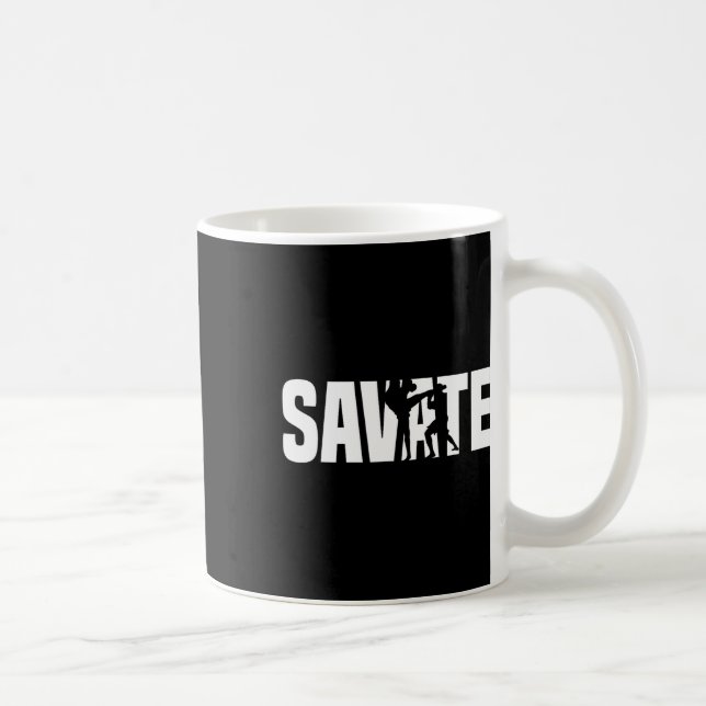 Stor Savate boxnings outfit spark MMA kickboxning Kaffemugg (Höger)