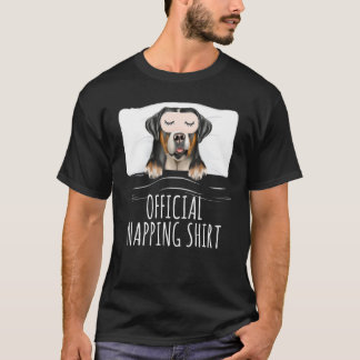 Stor schweizisk bergshund sömnmask officiell tuppl t shirt
