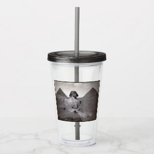 Stor Sfinx & Giza Pyramid Nekropol Egypten Take Away Mugg
