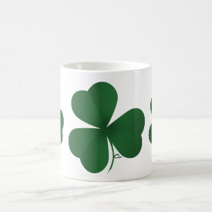 Stor Shamrock Kaffemugg