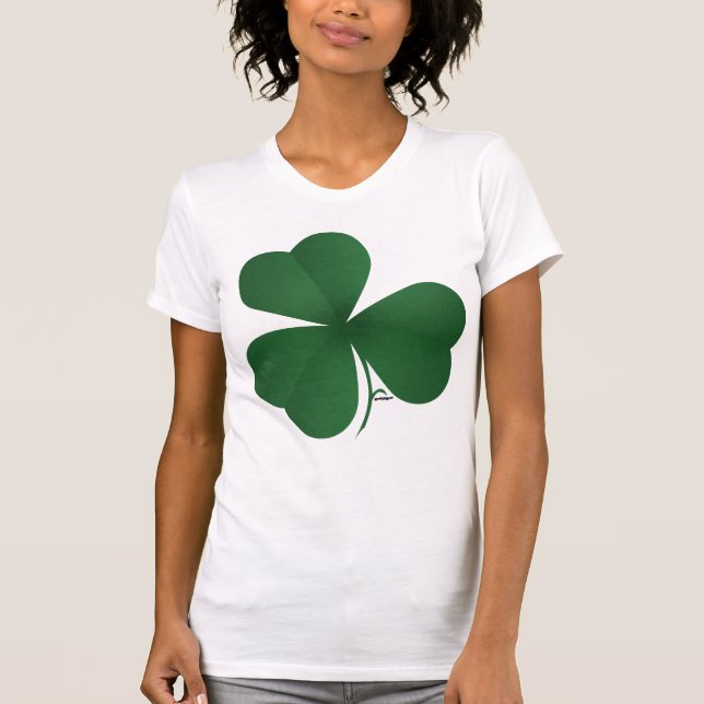 Stor Shamrock T Shirt (Framsida)