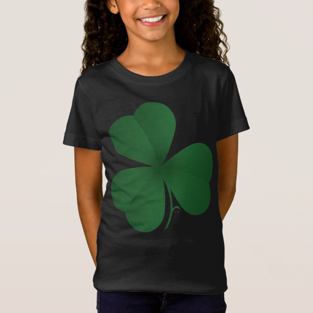 Stor Shamrock T Shirt (Framsida)