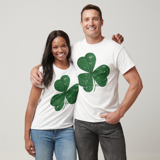 Stor Shamrock-Vintage T Shirt (Unisex)