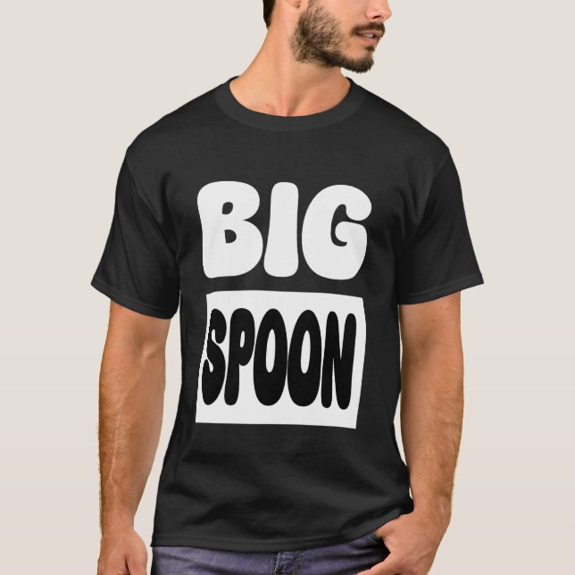 Stor sked swingare rolig matchande parrelationer t shirt (Framsida)