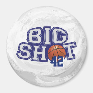 Stor skjuten basket magnet