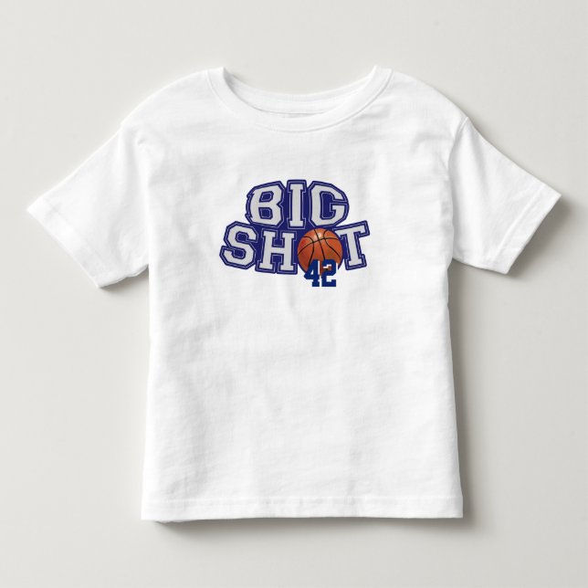 Stor skjuten basket tröja (Framsida)