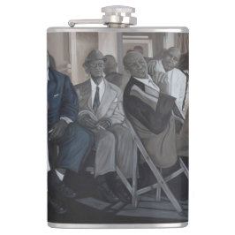 "Stor slågen in flaska för deppighetRoadshow" Fickplunta