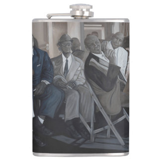 "Stor slågen in flaska för deppighetRoadshow" Fickplunta