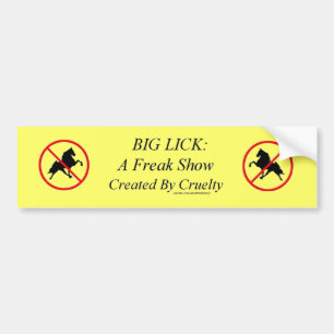Stor Slicka: En Freak show Skapat av grymhet Bildekal