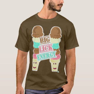 Stor Slicka Energy Ice Cream Cone Slogan T Shirt