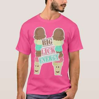 Stor Slicka Energy Ice Cream Cone Slogan T Shirt