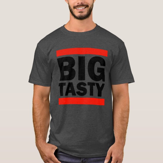 Stor smaklig rolig t shirt (Framsida)