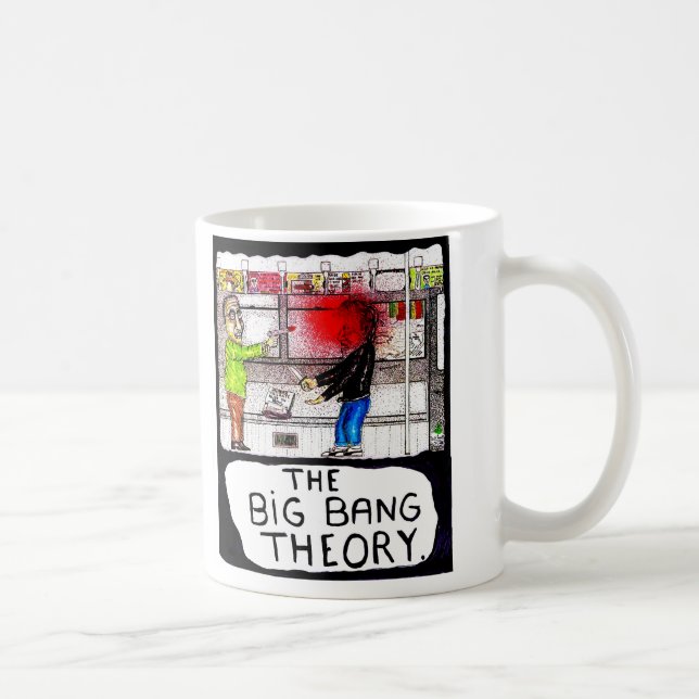 STOR SMÄLLTEORI KAFFEMUGG (Höger)