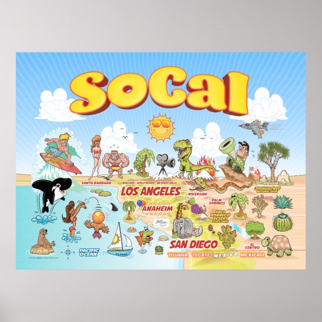 Stor SoCal Poster (Framsidan)