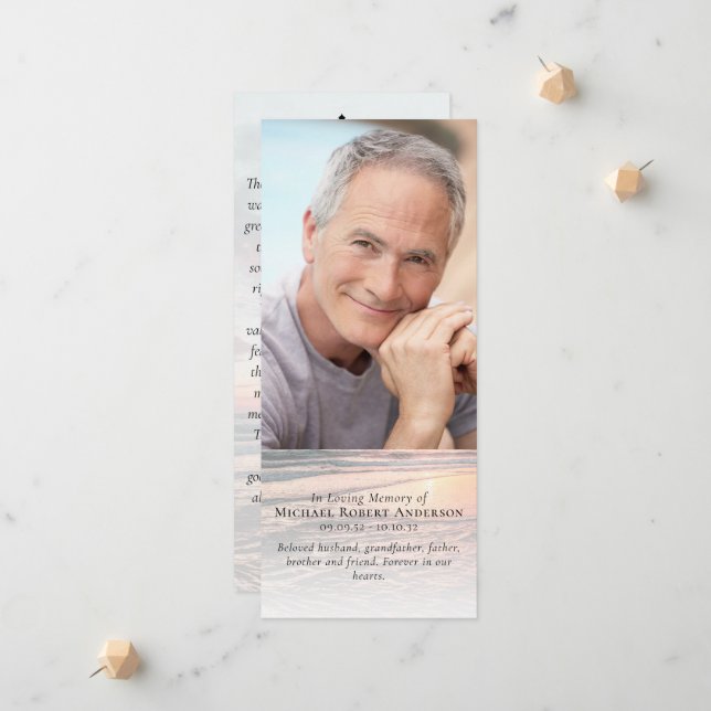 Stor solnedgång - fotopatoriskt ankarkort meddelande (Fram/Back In Situ)