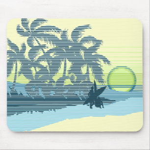 Stor solnedgångkricka Mousepad Musmatta