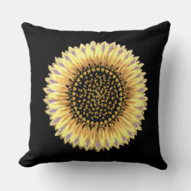 Stor solros, hjärtan & gyllene prickar