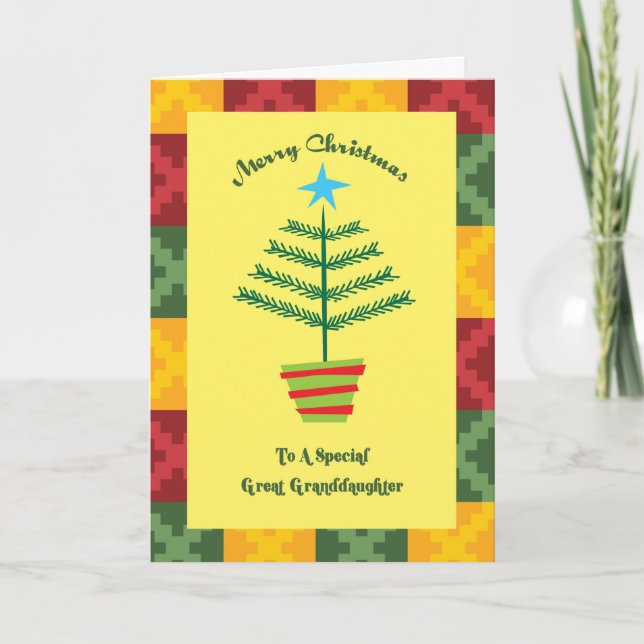 Stor- sondotterPrimsy jul Helgkort (Framsida)