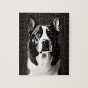 Stor söt hund pussel