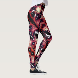 Stor spegling av lätt skulpterad, på vitt leggings