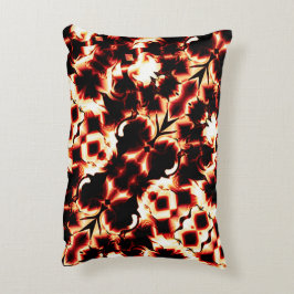 Stor spegling av lätt skulpterade former prydnadskudde