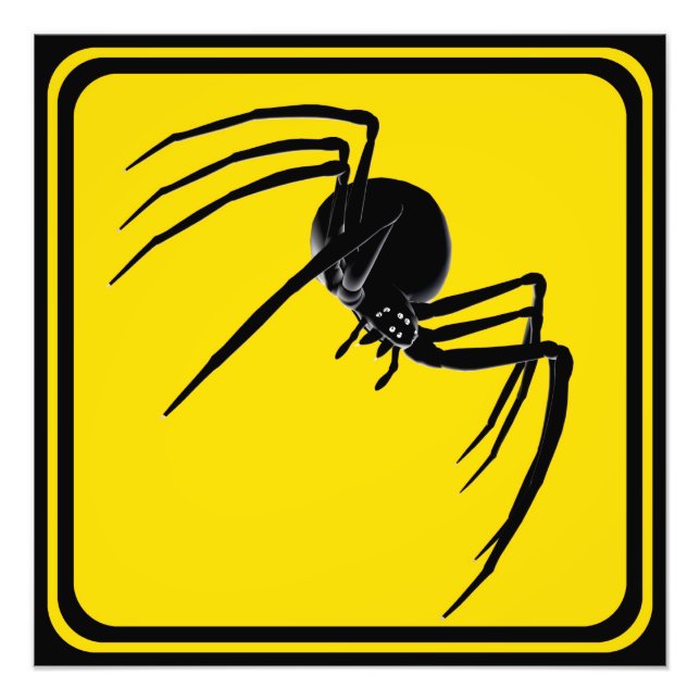 Stor Spider Crossing! Fototryck (Framsidan)