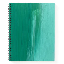 Stor spiralanteckningsbok i Bermuda Shores-design