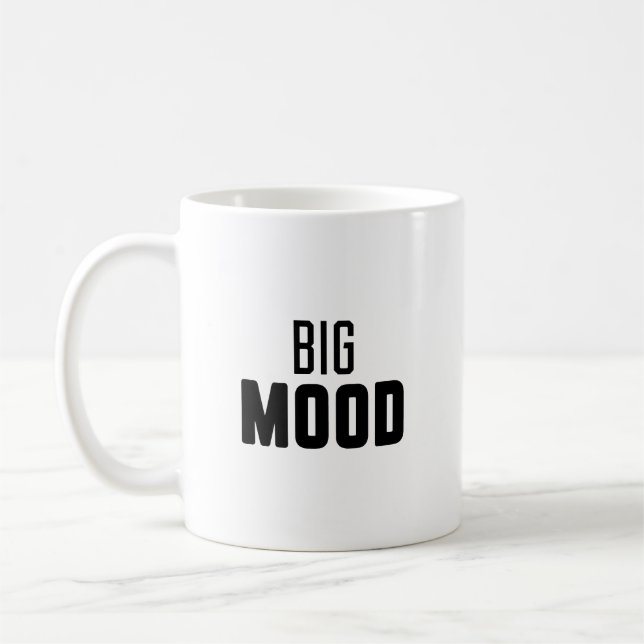 Stor stämning kaffemugg (Vänster)