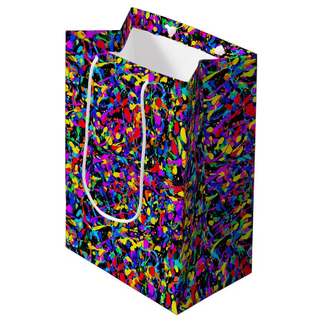 Stor stänk - presentbag (Framsidan Vinklad)