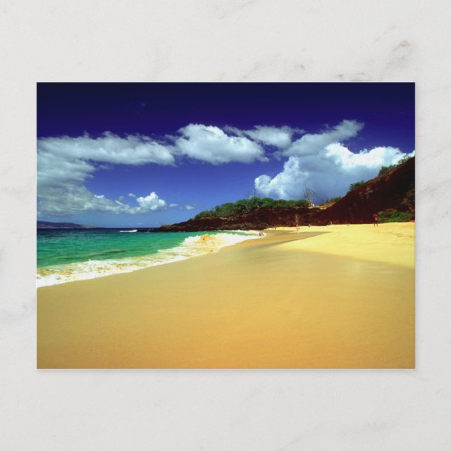 Stor strand, Makena Vykort (Framsida)