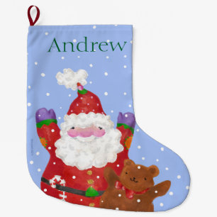 Stor strumpa för snö