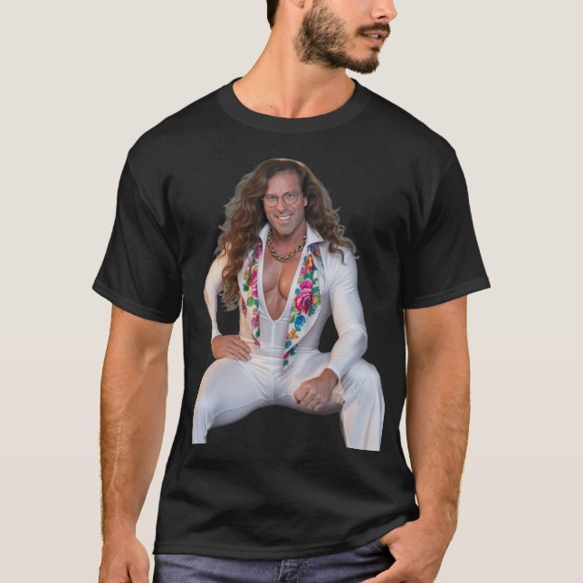 Stor Sug Fabio Tryck T Shirt (Framsida)
