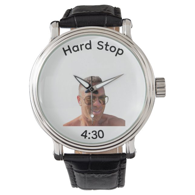 Stor Sug Hård Stoppur Armbandsur (Framsida)
