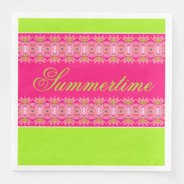 Stor summertid för ljus och Söt Pappersservett