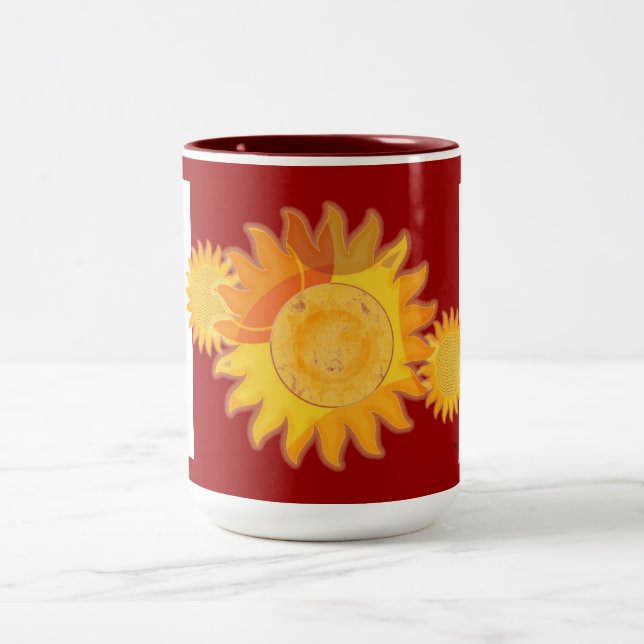 Stor Sunshine Red Mugg (Center)