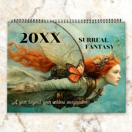 Stor surreal Fantasy Art Magic Kalender