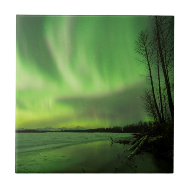 Stor Susitna Aurora Kakelplatta (Framsidan)
