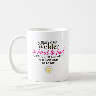 Stor svetsare Personligt namn present Kaffemugg