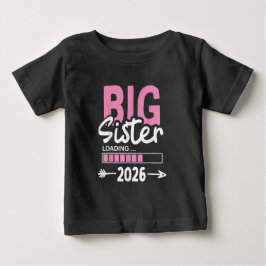 Stor syster 2026 Utsedd till stor syster T Shirt