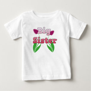 Stor syster annonsering klänning t shirt