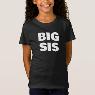Stor syster familjefotografering Fetstilad Tri-Bla T Shirt