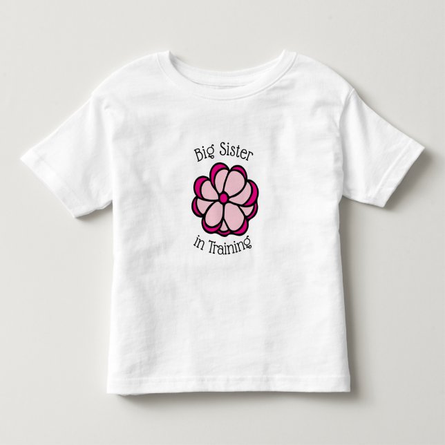 Stor syster i utbildning t shirt (Framsida)
