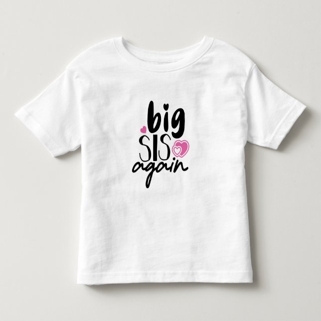 Stor syster igen t shirt (Framsida)