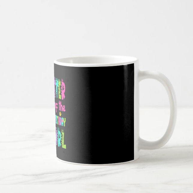 Stor syster till födelsedagsflickan saurus rex kaffemugg (Höger)