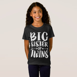 Stor syster till Twillingar äldre syster Gift T-S T-shirt