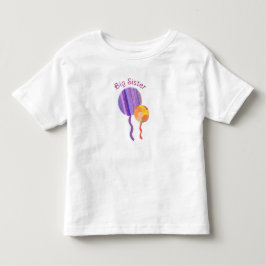 Stor syster-tröja - Ballongtema T Shirt